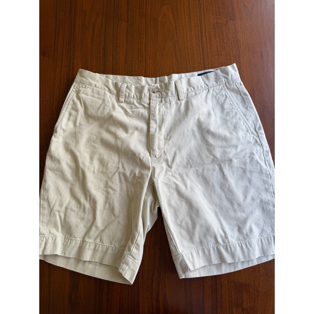 Polo Ralph Lauren Mens Size 34 Beige Cotton Chino Shorts